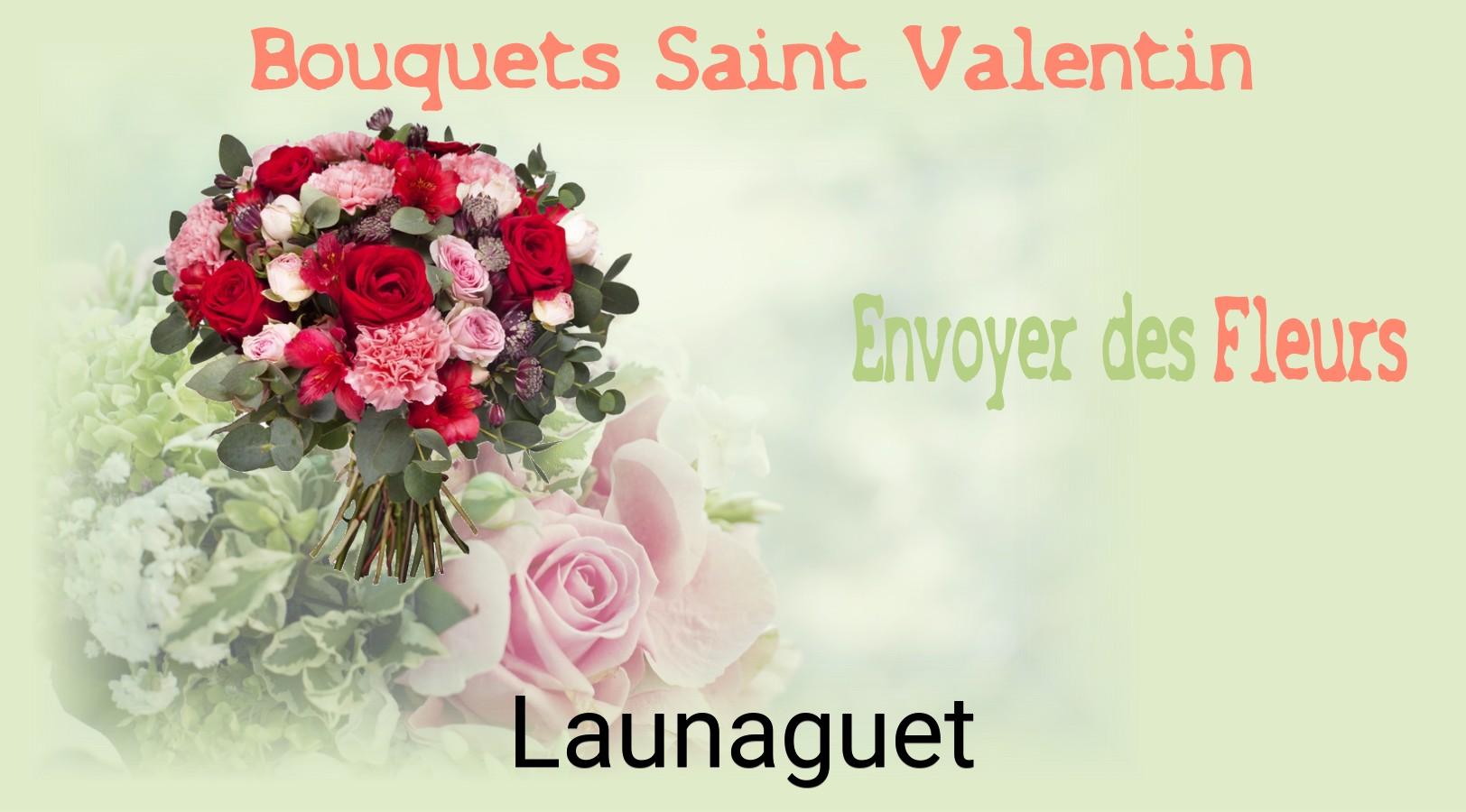 Roses de Saint-Valentin livrées à Launaguet